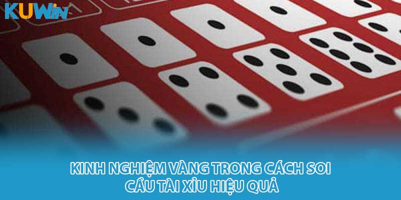 Kinh nghiệm vàng trong cách soi cầu tài xỉu hiệu quả